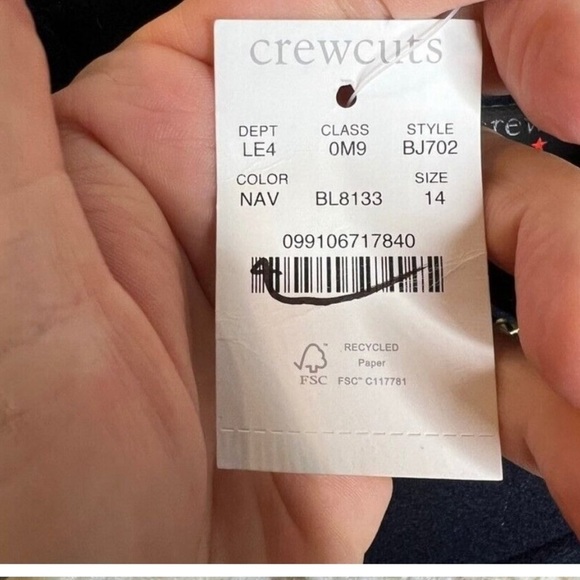 J.Crew crewcuts Girls' wool chateau coat with eco-friendly PrimaLoft® 14 NWT - Picture 7 of 8